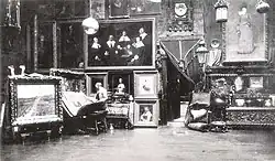 William Merritt Chase made a copy which he hung in his studio on Tenth Street, New York