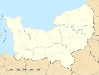 Vernon is located in Normandy