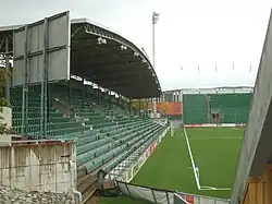 North stand.