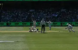 Nortje and Maharaj run out Labuschagne on Day 2 of the Boxing Day Test