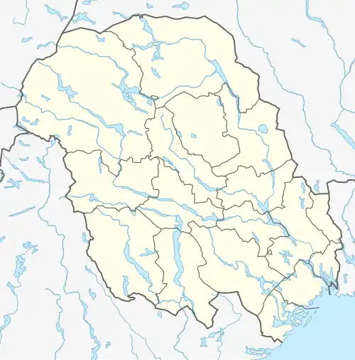 Skotfoss is located in Telemark