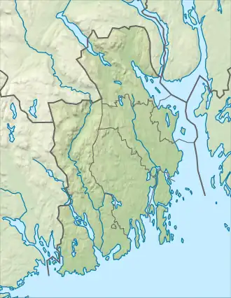 Mefjorden is located in Vestfold