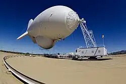 U.S. Customs and Border Protection's tethered aerostat radar system at YTC