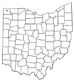 Location of Holiday City, Ohio
