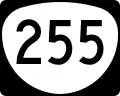 Oregon Route 255 marker