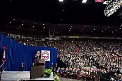 President Barack Obama speaks in honor of the victims of the 2011 Tucson shooting