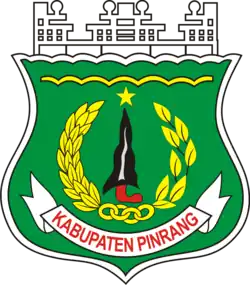 Coat of arms of Pinrang Regency