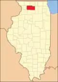 Ogle County after 1839, when Lee County was formed