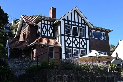 Tudor house in Mosman, New South Wales