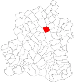 Location in Teleorman County