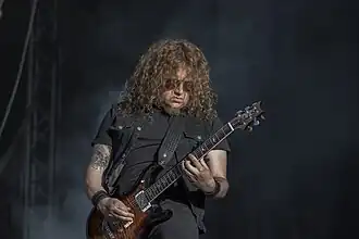 Åkesson with Opeth in 2019