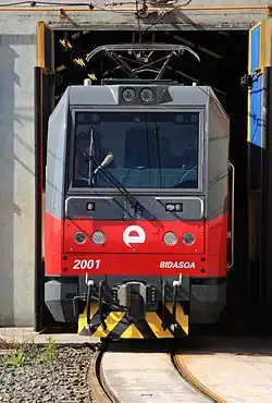 TD2000 series locomotive