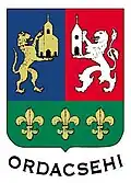 Coat of arms of Ordacsehi