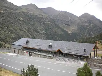 The Ordino-Arcalís ski resort at Vallnord