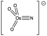 [OsO3N]−, isoelectronic with osmium tetroxide.