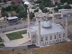 Mosque, viewed from above