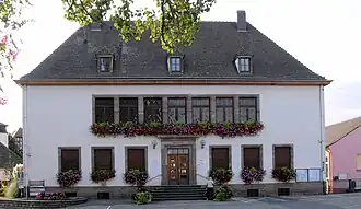 The town hall in Ostheim