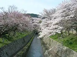 Portal of the first canal tunnel at Ōtsu