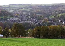 Oughtibridge from the east, from a height of 140 metres