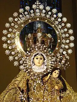 Our Lady of La Naval de Manila statue in Quezon City, Philippines, c. 1593
