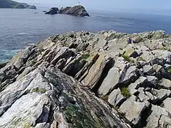 View from Out Stack towards Muckle Flugga.