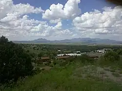 Overlooking Fort Huachuca (Old Post) from Reservoir Hill