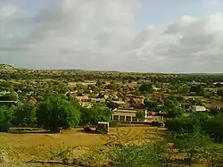 Overview of village Kertee