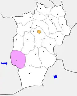 Baruun Bayan-Ulaan District in Övörkhangai Province