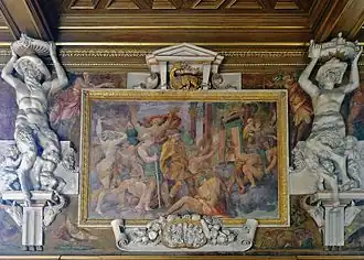 "The Enlightenment of Francis I by Francesco Primaticcio