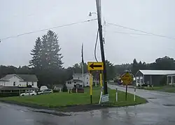 Veterans memorial in Morrisdale