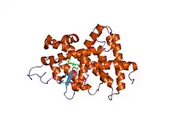 1nax: Thyroid receptor beta1 in complex with a beta-selective ligand
