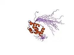 1wiz: Solution structure of the first CUT domain of KIAA1034 protein