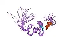 1x6a: Solution structures of the second LIM domain of human LIM-kinase 2 (LIMK2)