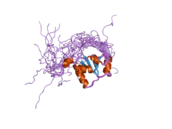 2d8m: Solution structure of the first BRCT domain of DNA-repair protein XRCC1