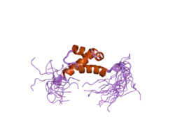 2dod: Solution structure of the first FF domain of human transcription factor CA150