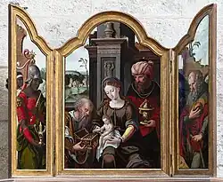 Adoration of the Magi.