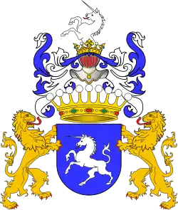 Coat of arms of Counts Badeni