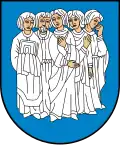 Coat of arms of Gmina Kazimierz Biskupi