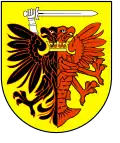 Coat of arms of Tuchola County.
