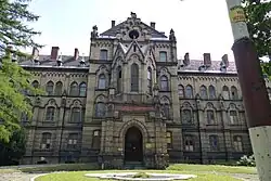 Neo-Gothic Hospital of the Maltese Order in Mokrzeszów