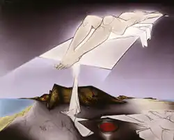 Pain vivant cosmique, oil on canvas, 81x100 cm, 1978