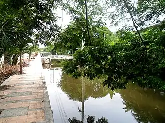 Khlong Suai at the northeastern corner of the subdistrict area