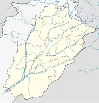 Sheikhupura is located in Punjab, Pakistan