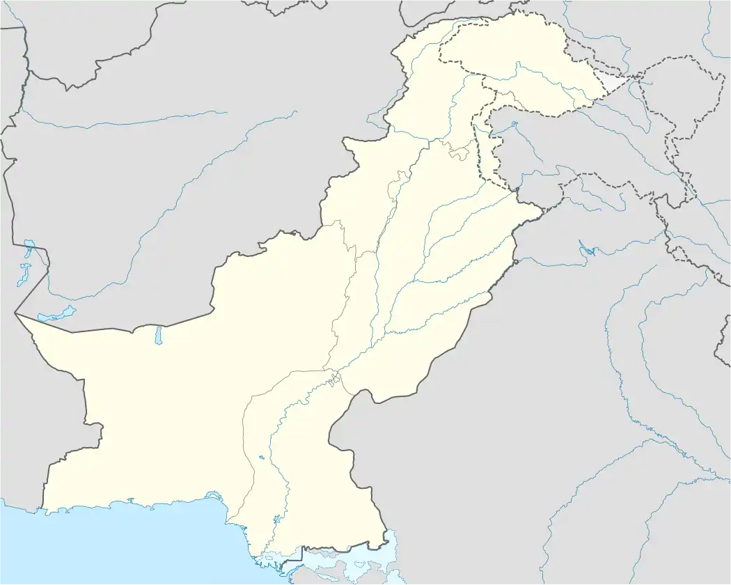 Bhimber is located in Pakistan