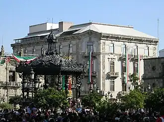 Palacio de Velasco, seat of the Secretariat of Finance