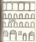 16th century depiction of the facade of the Palazzo Canacci