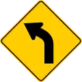 P-03 Curve to the left