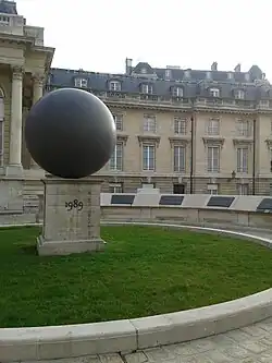 The Sphere of Human Rights by Walter de Maria (1989)