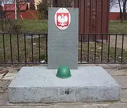 Monument to the victims of the 1939 massacre