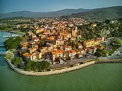View of Passignano sul Trasimeno